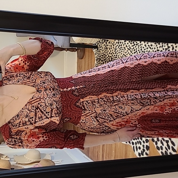 Free People | Dresses | Free People Handkerchief Hem Maxi Dress | Poshmark